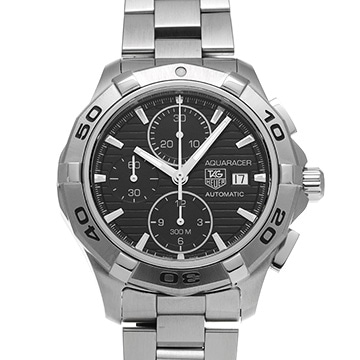 タグ ホイヤー アクアレーサー キャリバー16 クロノグラフ CAP2110.BA0833 ブラック メンズ 時計 【中古】【wristwatch】