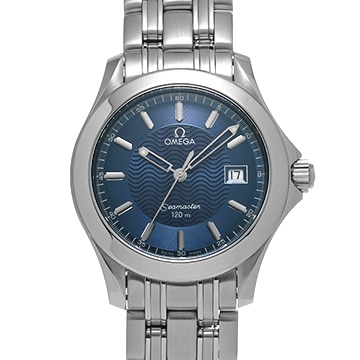 オメガ シーマスター 120 クォーツ 2511.81 ブルー メンズ 時計 【中古】【wristwatch】