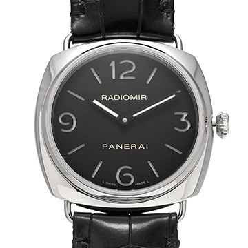パネライ ラジオミール ベース PAM00210 ブラック メンズ 時計 【中古】【wristwatch】