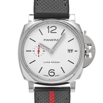 パネライ ルミノール ドゥエ ルナ・ロッサ PAM01381 ホワイト メンズ 時計 【中古】【wristwatch】