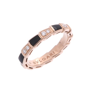ブルガリ セルペンティヴァイパー リング #56 356549 K18ピンクゴールド PG レディース ジュエリー 【中古】【jewelry】