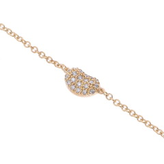 ティファニー ビーンブレスレット ゴールド K18イエローゴールド YG レディース ジュエリー 【中古】【jewelry】