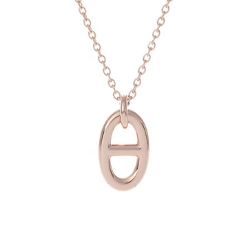 エルメス シェーヌダンクル ファランドール ネックレス ゴールド K18ピンクゴールド PG レディース ジュエリー 【中古】【jewelry】