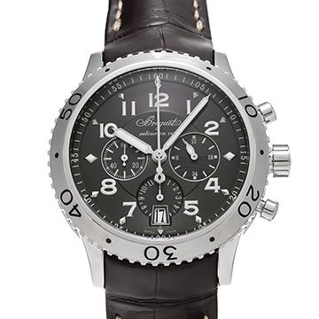 ブレゲ トランスアトランティック タイプXXI 3810ST/92/9ZU グレー メンズ 時計 【中古】【wristwatch】