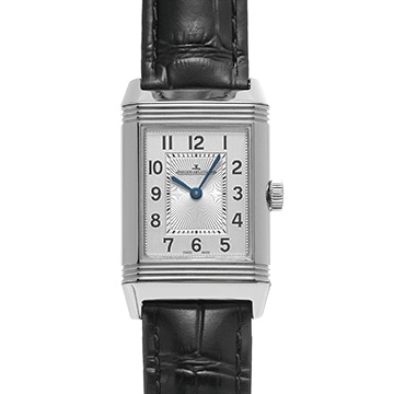 ジャガー ルクルト レベルソ クラシック スモール デュエット Q2668430 シルバー/ブラック レディース 時計 【中古】【wristwatch】