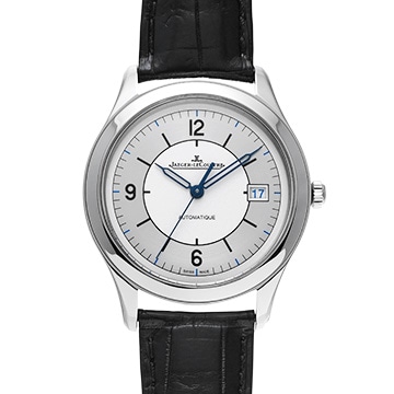 ジャガー ルクルト マスター コントロール デイト Q1548530 シルバー メンズ 時計 【中古】【wristwatch】