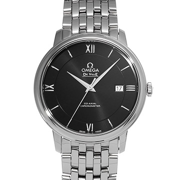 オメガ デ・ヴィル プレステージ コーアクシャル 424.10.40.20.01.001 ブラック メンズ 時計 【中古】【wristwatch】