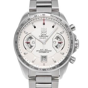 タグ ホイヤー グランドカレラ キャリバー17 RS クロノグラフ CAV511B.BA0902 シルバー メンズ 時計 【中古】【wristwatch】