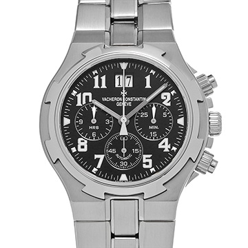 ヴァシュロン コンスタンタン オーヴァーシーズ クロノグラフ 49140/423A-8886 ブラック メンズ 時計 【中古】【wristwatch】