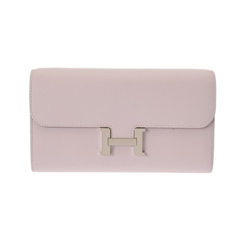 エルメス コンスタンス ロング トゥーゴー モーヴペール エバーカラー レディース 財布 【未使用】【purse】