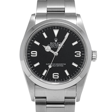 ロレックス エクスプローラー 114270 ブラック メンズ 時計 【中古】【wristwatch】
