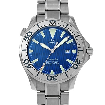 オメガ シーマスター プロフェッショナル 300 2265.80 ブルー メンズ 時計 【中古】【wristwatch】