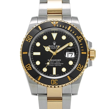 ロレックス サブマリーナ デイト 116613LN ブラック メンズ 時計 【中古】【wristwatch】