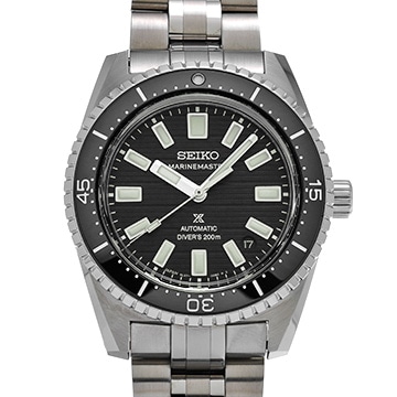 セイコー プロスペックス マリンマスター メカニカルダイバーズ 1965 SBEN011 ブラック メンズ 時計 【中古】【wristwatch】