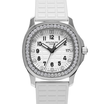 パテック フィリップ アクアノート ルーチェ 5067A-011 ホワイト レディース 時計 【中古】【wristwatch】