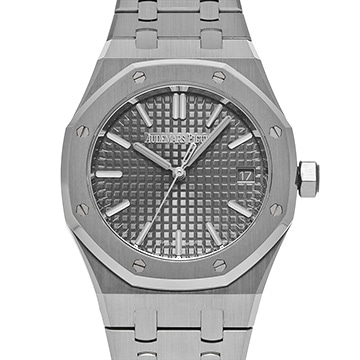 オーデマ ピゲ ロイヤルオーク オートマティック 15550ST.OO.1356ST.07 グレー メンズ 時計 【中古】【wristwatch】