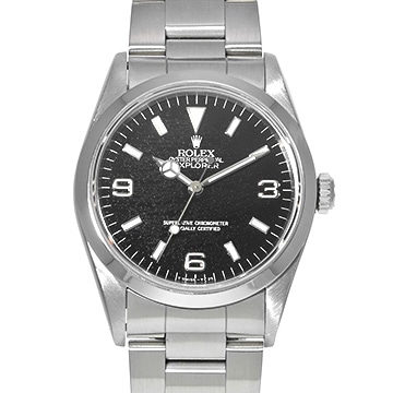 ロレックス エクスプローラー 14270 ブラック メンズ 時計 【中古】【wristwatch】