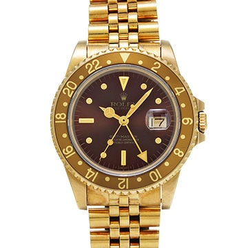 ロレックス GMTマスター 16758 ブラウン メンズ 時計 【中古】【wristwatch】