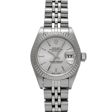 ロレックス デイトジャスト 79174 シルバー レディース 時計 【中古】【wristwatch】