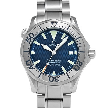 オメガ シーマスター プロフェッショナル 300 2263.80 ブルー メンズ 時計 【中古】【wristwatch】