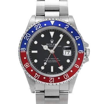 ロレックス GMTマスター 16700 ブラック メンズ 時計 【中古】【wristwatch】