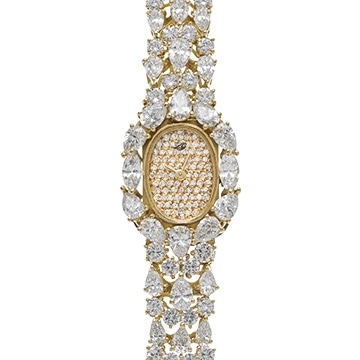 クイーン ザ クイーン パリ - ゴールド/ダイヤモンド レディース 時計 【中古】【wristwatch】