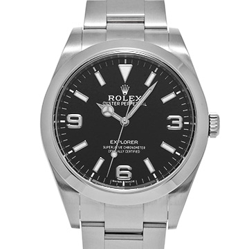ロレックス エクスプローラー 214270 ブラック メンズ 時計 【中古】【wristwatch】