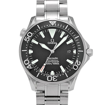 オメガ シーマスター プロフェッショナル 300 2254.50 ブラック メンズ 時計 【中古】【wristwatch】