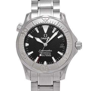 オメガ シーマスター 300 ミッドサイズ 2236.50 ブラック ユニセックス 時計 【中古】【wristwatch】