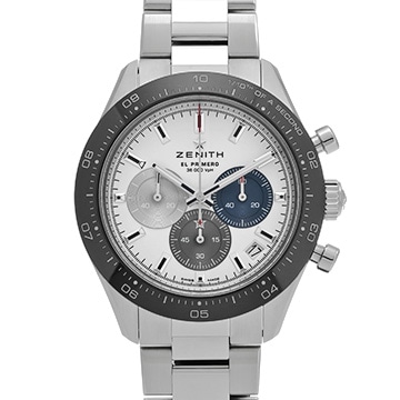 ゼニス クロノマスター スポーツ エル・プリメロ 03.3100.3600/69.M3100 ホワイトマット メンズ 時計 【中古】【wristwatch】