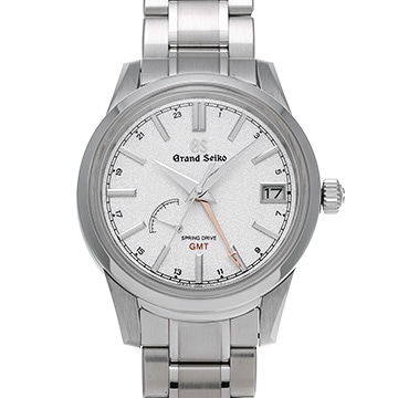 グランドセイコー エレガンスコレクション スプリングドライブ GMT SBGE269 シルバー メンズ 時計 【中古】【wristwatch】