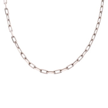 カルティエ サントスドゥ ネックレス シルバー CRB7009100 K18ホワイトゴールド WG ユニセックス ジュエリー 【中古】【jewelry】
