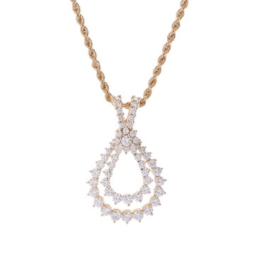 ウォルサム スウィングデザイン ネックレス ゴールド K18イエローゴールド YG レディース ジュエリー 【中古】【jewelry】