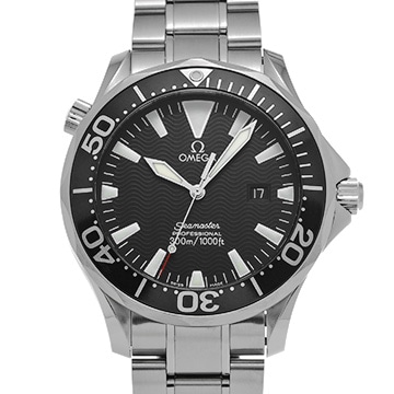 オメガ シーマスター プロフェッショナル 300 2264.50 ブラック メンズ 時計 【中古】【wristwatch】