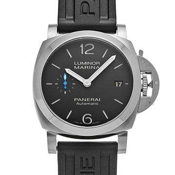 パネライ ルミノール クアランタ PAM01372 ブラック メンズ 時計 【中古】【wristwatch】