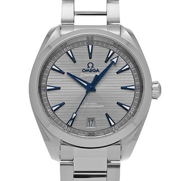オメガ シーマスター アクアテラ コーアクシャル マスタークロノメーター 220.10.41.21.06.001 グレー メンズ 時計 【中古】【wristwatch】