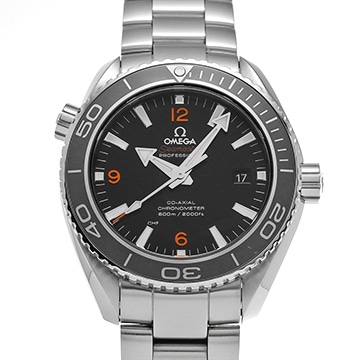 オメガ シーマスター プラネットオーシャン 600 コーアクシャル 232.30.46.21.01.003 ブラック メンズ 時計 【中古】【wristwatch】