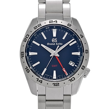 グランドセイコー スポーツコレクション クォーツ GMT SBGN029 ブルー メンズ 時計 【中古】【wristwatch】