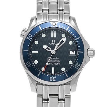 オメガ シーマスター 300 デイト 2551.80 ブルー メンズ 時計 【中古】【wristwatch】