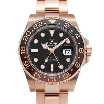 ロレックス GMTマスターII 126715CHNR ブラック メンズ 時計 【新品】【wristwatch】