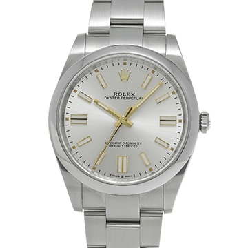 ロレックス オイスターパーペチュアル 41 124300 シルバー メンズ 時計 【新品】【wristwatch】