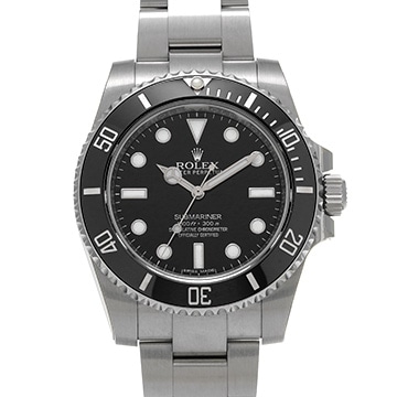 ロレックス サブマリーナ 114060 ブラック メンズ 時計 【中古】【wristwatch】