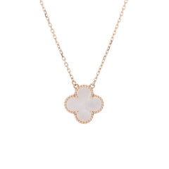 ヴァン クリーフ&アーペル ヴィンテージアルハンブラネックレス ゴールド VCARA45900 K18イエローゴールド YG レディース ジュエリー 【中古】【jewelry】