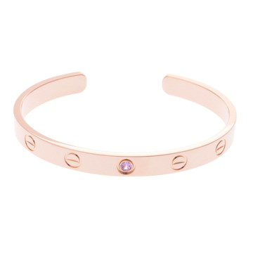 カルティエ ラブオープンブレスレット #16 1PS ゴールド K18ピンクゴールド PG レディース ジュエリー 【中古】【jewelry】