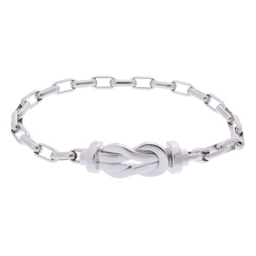フレッド シャンスアンフィニブレスレット LM #17 シルバー K18ホワイトゴールド WG レディース ジュエリー 【中古】【jewelry】