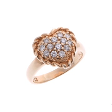 セイコー ハートリング ゴールド K18イエローゴールド YG レディース ジュエリー 【中古】【jewelry】