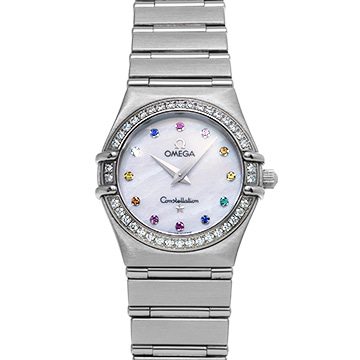 オメガ コンステレーション 1475.79 ホワイトシェル レディース 時計 【中古】【wristwatch】