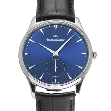 ジャガー ルクルト マスター グランド ウルトラスリム スモールセコンド Q1358480 ブルー メンズ 時計 【中古】【wristwatch】