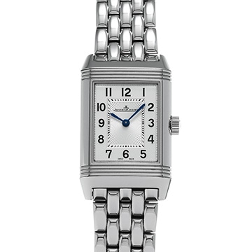 ジャガー ルクルト レベルソ クラシック スモール デュエット Q2668130 シルバーグレー/ブラック レディース 時計 【中古】【wristwatch】