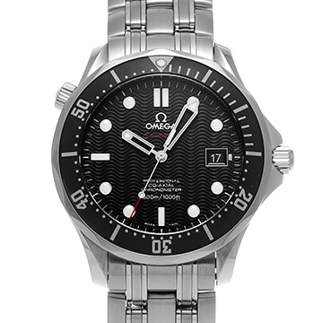 オメガ シーマスター ダイバー300 コーアクシャル 212.30.41.20.01.002 ブラック メンズ 時計 【中古】【wristwatch】